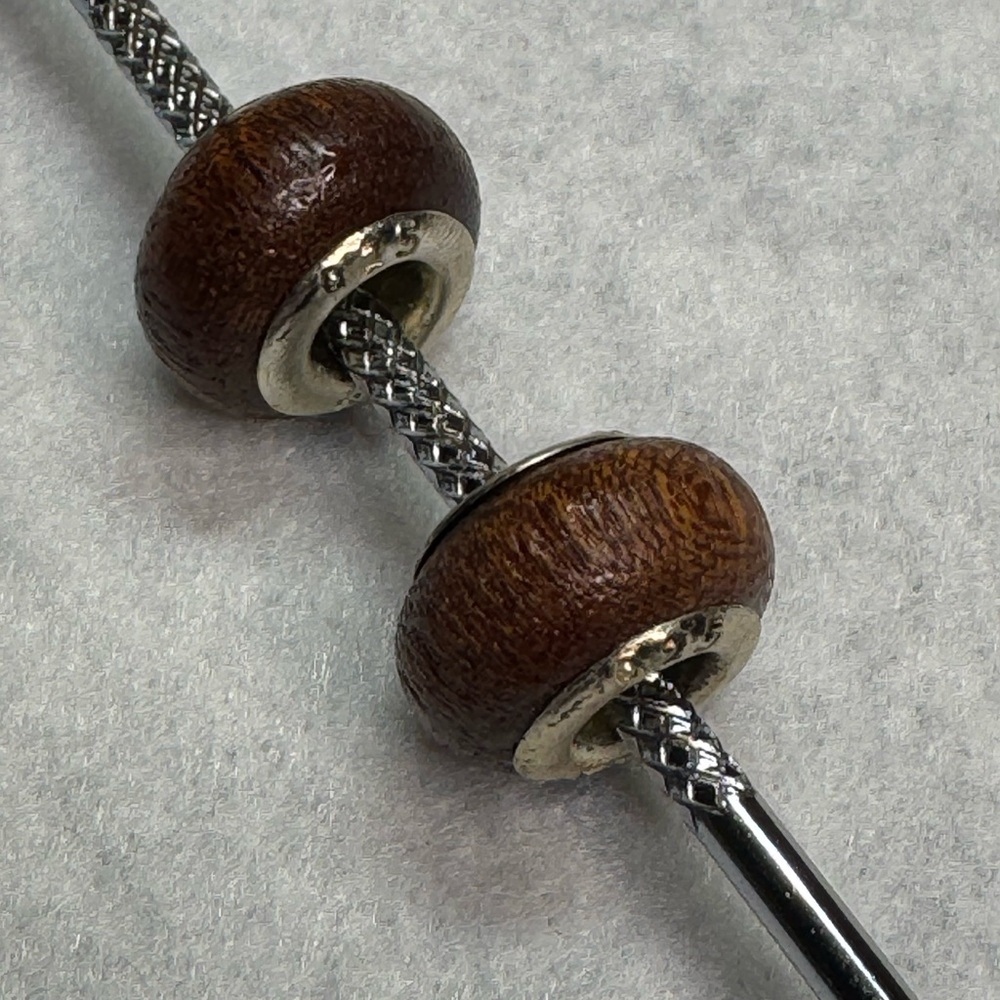 5/$20 single wood Charm Bead